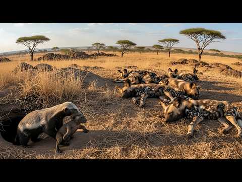 Honey Badger Stole Their Pup… But They Woke Up!