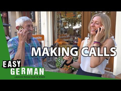 How to make a phone call in German | Super Easy German (107)