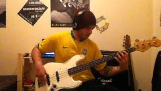 Rockstar for a day bass cover