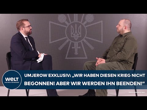 Video Thumbnail: RUSTEM UMJEROW EXKLUSIV: "Wir haben diesen Krieg nicht begonnen! Aber wir werden ihn beenden!"