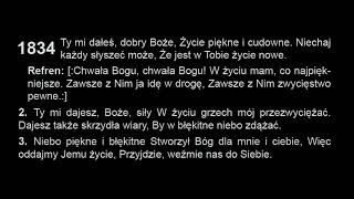 1834. Ty mi dałeś, dobry Boże