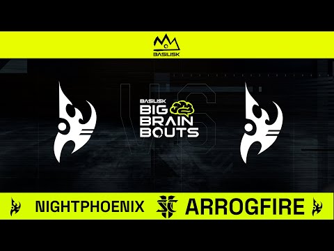StarCraft 2: NightPhoenix VS Arrogfire | BASILISK Big Brain Bouts #9