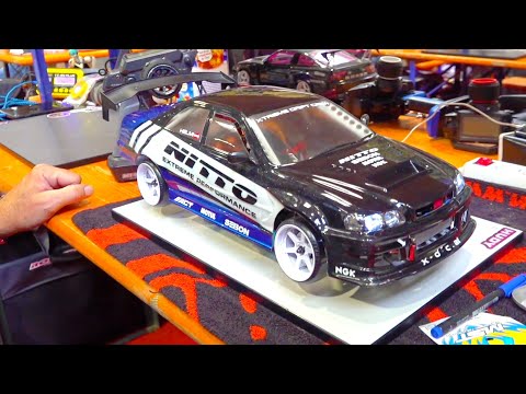 Starting RC DRIFT//RC DRIFT CAR MODELs in ACTION//RC DRIFT RACE//Drift Team Linz//ModellbauMesseRied
