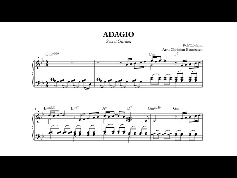 Secret Garden - Adagio - Piano