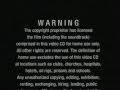 Opening Disclaimer Of Any Sort Of Films Movies Created By Warner Home Video