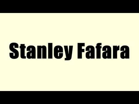 Stanley Fafara