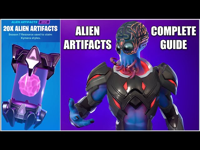 Fortnite Alien Artifacts Week 2 All Leaked Artifact Locations To Unlock Kymera S Custom Style Leaked Customizable Styles Fortnite Leaked Customizable Styles Fortnite Fortnite Alien Artifacts Week 2 All Leaked Artifact Locations To Unlock Kymera S Custom Style