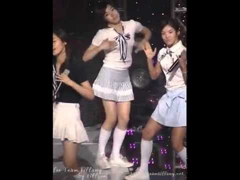 [Fancam] 080704 Tiffany SNSD - Tell me Recording