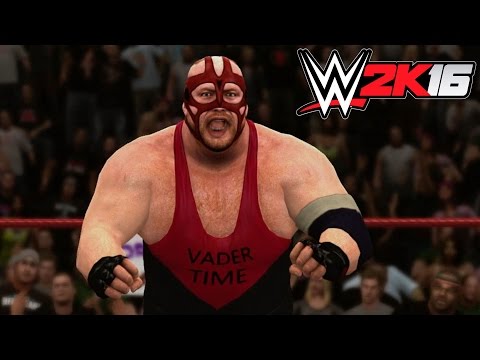 WWE 2K16 - X360 PS3 Gameplay (XBOX 360 720P) Extreme Rules Vader vs Shane McMahon