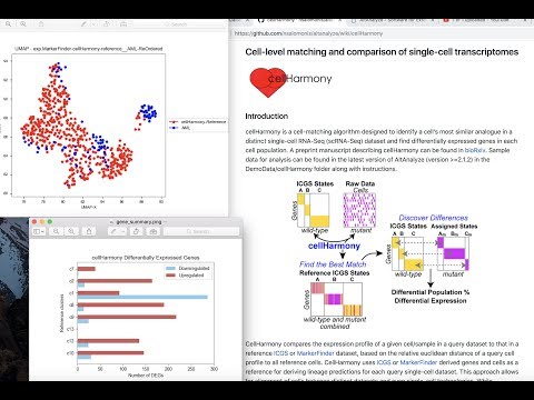 cellHarmony Tutorial: Single-Cell RNA-Seq Dataset Comparison Software