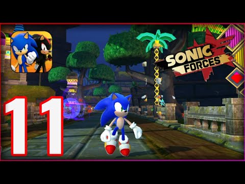 Sonic Forces: Speed Battle - Gameplay Walkthrough Part 11 - Mystic Jungle (iOS, Android).