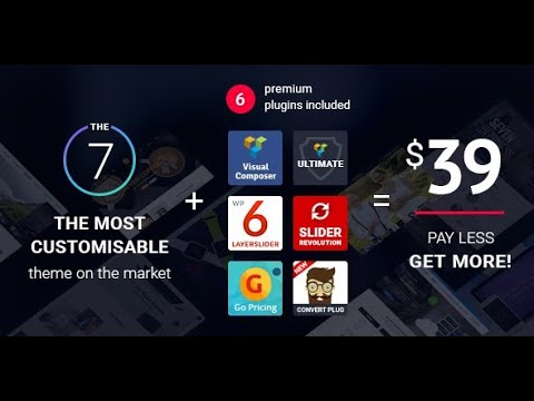 The7 Theme Tutorial #6 How to change page contents with WP Page Builder