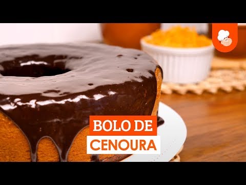 Bolo de cenoura — Receitas TudoGostoso