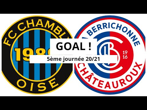 FC Chambly Oise - Châteauroux [(1)-1] GOAL 53' (Thibault Jacques) 5ème journée 2020/21