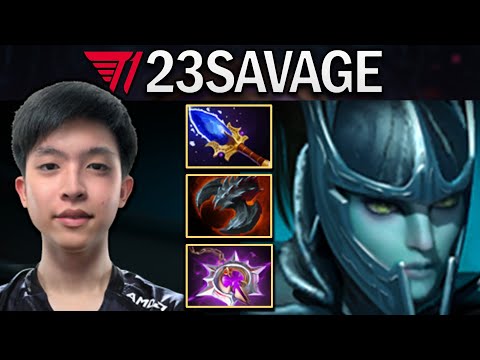 T1.23SAVAGE PHANTOM ASSASSIN WITH 21 KILLS - DOTA 2 7.30 GAMEPLAY