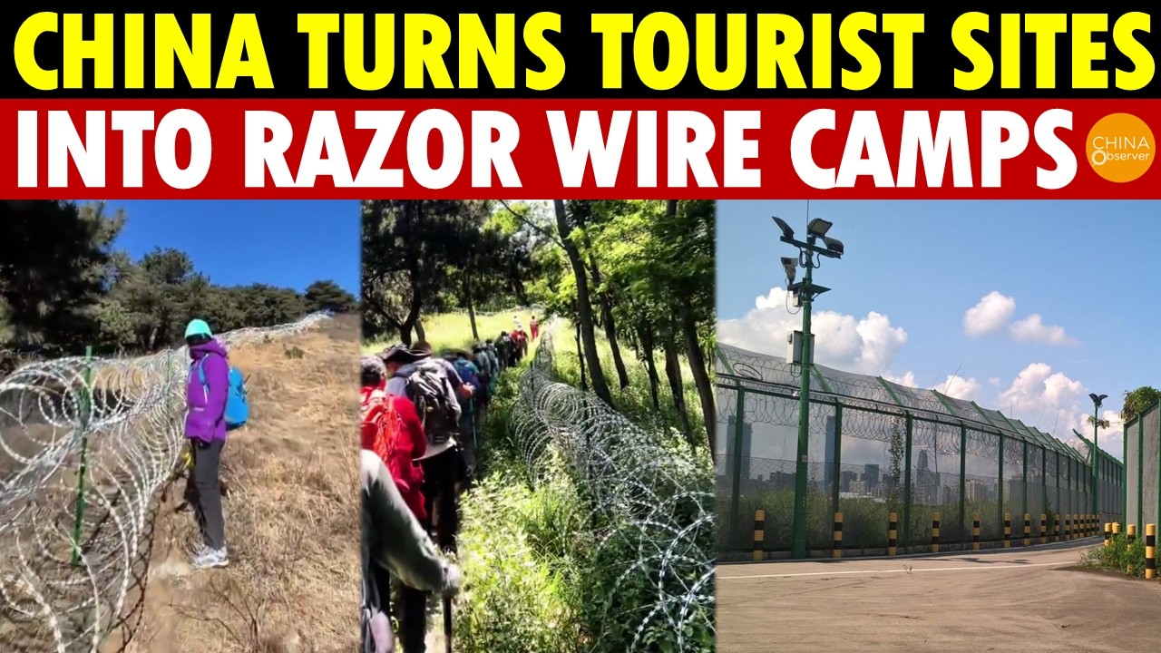 China Turns Tourist Sites Into Prison Camps: Mt. Tai Surrounded by 135km Razor Wire