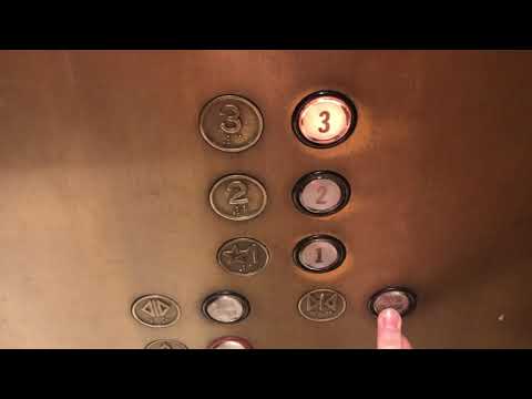 Montgomery Traction Elevators at Nordstrom Mall Of America in Bloomington, MN (Machine Room View!)