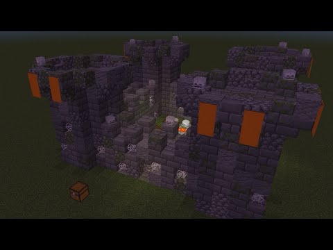 NajgorszyKoszmar1234 - Haunted Castle Building Tutorial Part 2 Exterior Minecraft Creative Creations 🎃