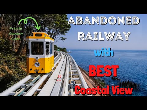 Vlog da Coreia: One Day Busan - Haeundae Beach Sky Capsule e Beach Train