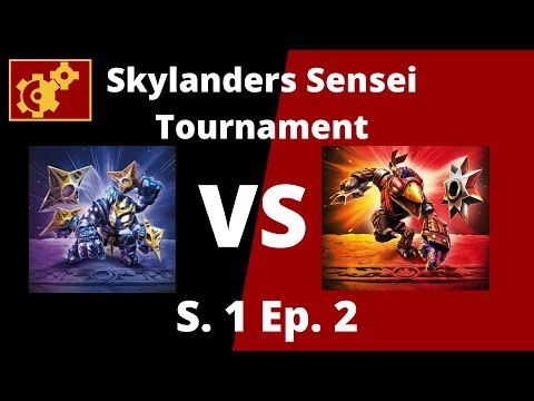 Starcast Vs. Tae Kwon Crow - Skylanders Sensei Tournament - S.1 Ep. 2