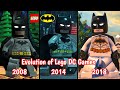 Evolution Of Lego DC Games 2008 2018