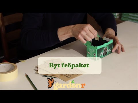 Byt fröpaket - Trädgårdshacks med GardenR