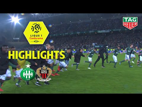 AS Saint-Etienne - OGC Nice ( 3-0 ) - Highlights - (ASSE - OGCN) / 2018-19