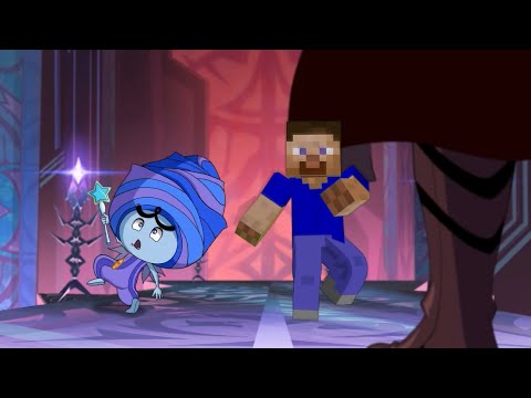 Minecraft Steve and Obscurum try to piss off Valtor