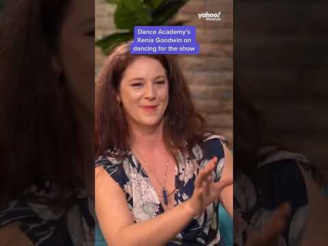 Dance Academy's Xenia Goodwin on dancing for the show | #shorts #yahooaustralia