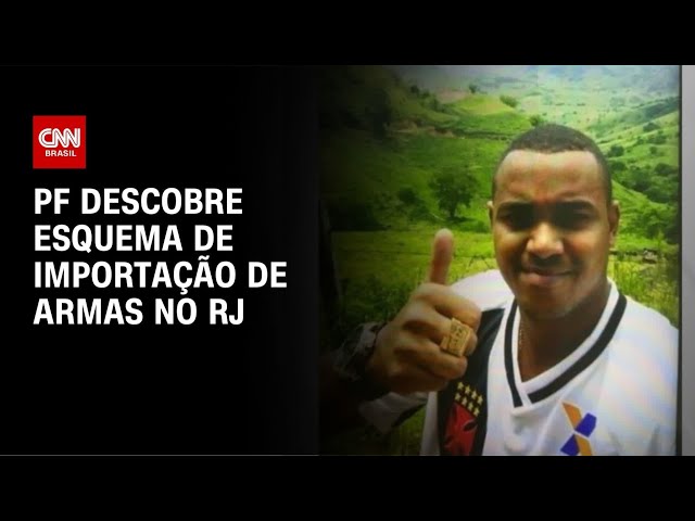 Traficante ‘Peixão’ lidera esquema de importação de armas no RJ, mostra PF | CNN 360°