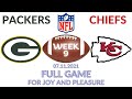 🏈Green Bay Packers vs Kansas City Chiefs Week 9 NFL 2021-2022 Full Game Watch Online, Football 2021