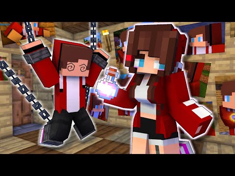 MAIZEN : JJ Has A CRAZY SISTER - Minecraft Animation JJ & Mikey