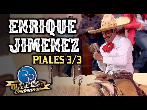 PIALES ON THE CANVAS 3 of 3 Enrique Jiménez - IV Centennial Championship 2020