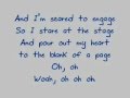 Knockin' - Freddie Stroma (lyrics) 