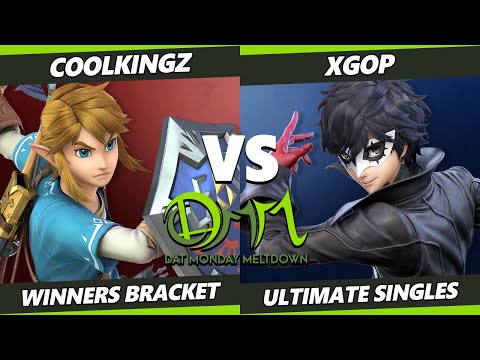 DAT Monday Meltdown 225 - Coolkingz (Link) Vs. xgop (Joker) SSBU Ultimate Tournament