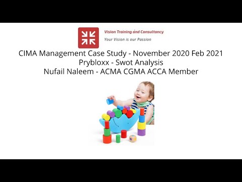 Day 3 SWOT Prybloxx MCS Nov 2020 Feb 2021 #CIMA #CIMAINDIA #MCS