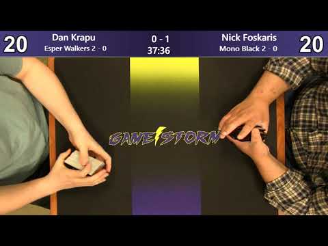 Dan Krapu (Esper Walkers) vs Nick Foskaris (Mono Black) - Friday Night Standard 5/31/19