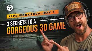 Live Workshop: 3 Secrets To A Gorgeous 3D Game (Easy, No Modeling, Bonus Q&A)