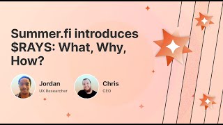 Everything you need to know about $RAYS. Sumemr.fi's point campaign