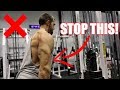 How to PROPERLY Tricep pushdown | 3 Unique Tricep Variations for Muscle Gain