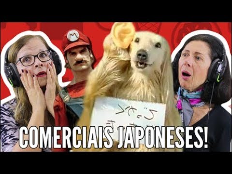 IDOSOS REAGEM A COMERCIAIS JAPONESES BIZARROS
