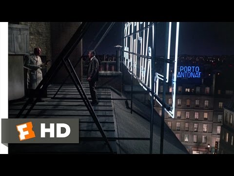 シャレード (6/10) Movie CLIP - Rooftop Fight (1963) HD (Charade (6/10) Movie CLIP - Rooftop Fight (1963) HD)