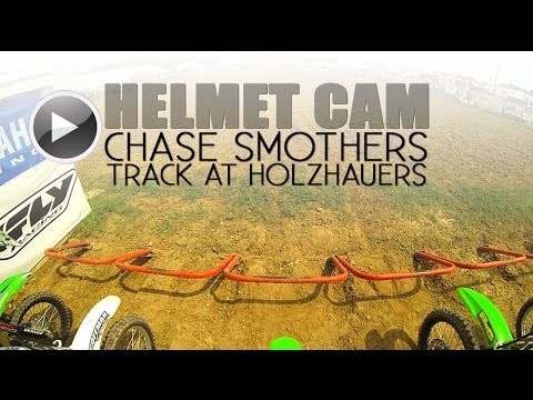 HELMET CAM: Chase Smothers Track At Holzhauers