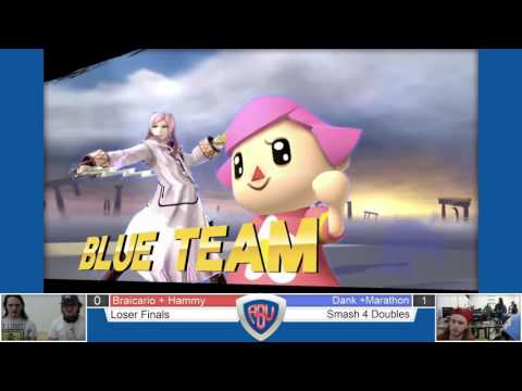 ABU Monthly 013: Braicario + Hammy Vs. Dank + Marathon - Smash 4 Doubles Losers Finals
