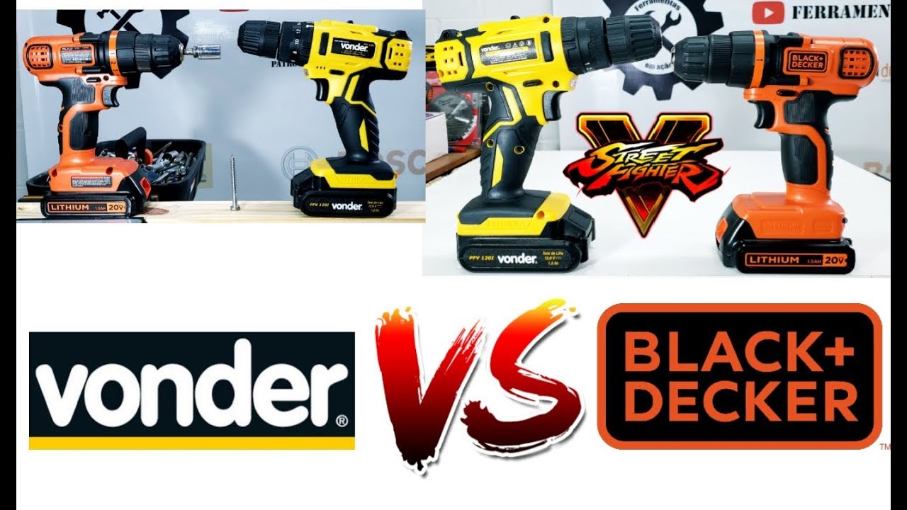 Watch Now Parafusadeira Black+Decker a Bateria 20v LD120 Vs Vonder PFV120i (Black And Decker LD120KA) Parafusadeira Black+Decker a Bateria 20v LD120 Vs Vonder PFV120i (Black And Decker LD120KA)