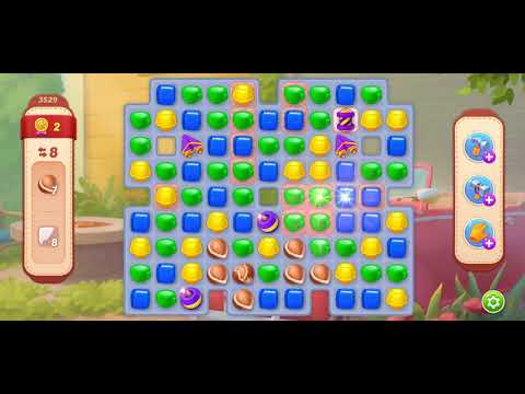Playrix Homescapes Gameplay Walkthrough Level 3529