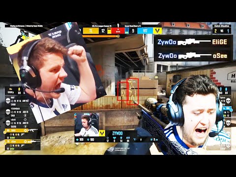 what a confident clutch by ZywOo  | Vitality vs Liquid