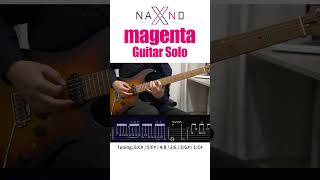 nano - magenta / ギターソロ Guitar-only版 TAB譜付き #shorts【Official】