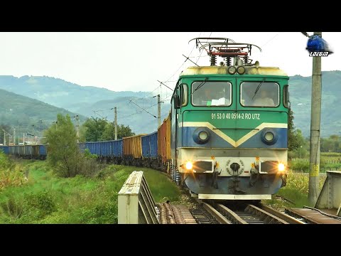 Tren de Marfă Unicom Tranzit Argestru-Curtici Freight Train in Salva - 17 Septembrie 2022