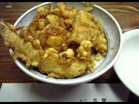 "SANSADA" Tempura in Asakusa. 40 second restaurant introduction.